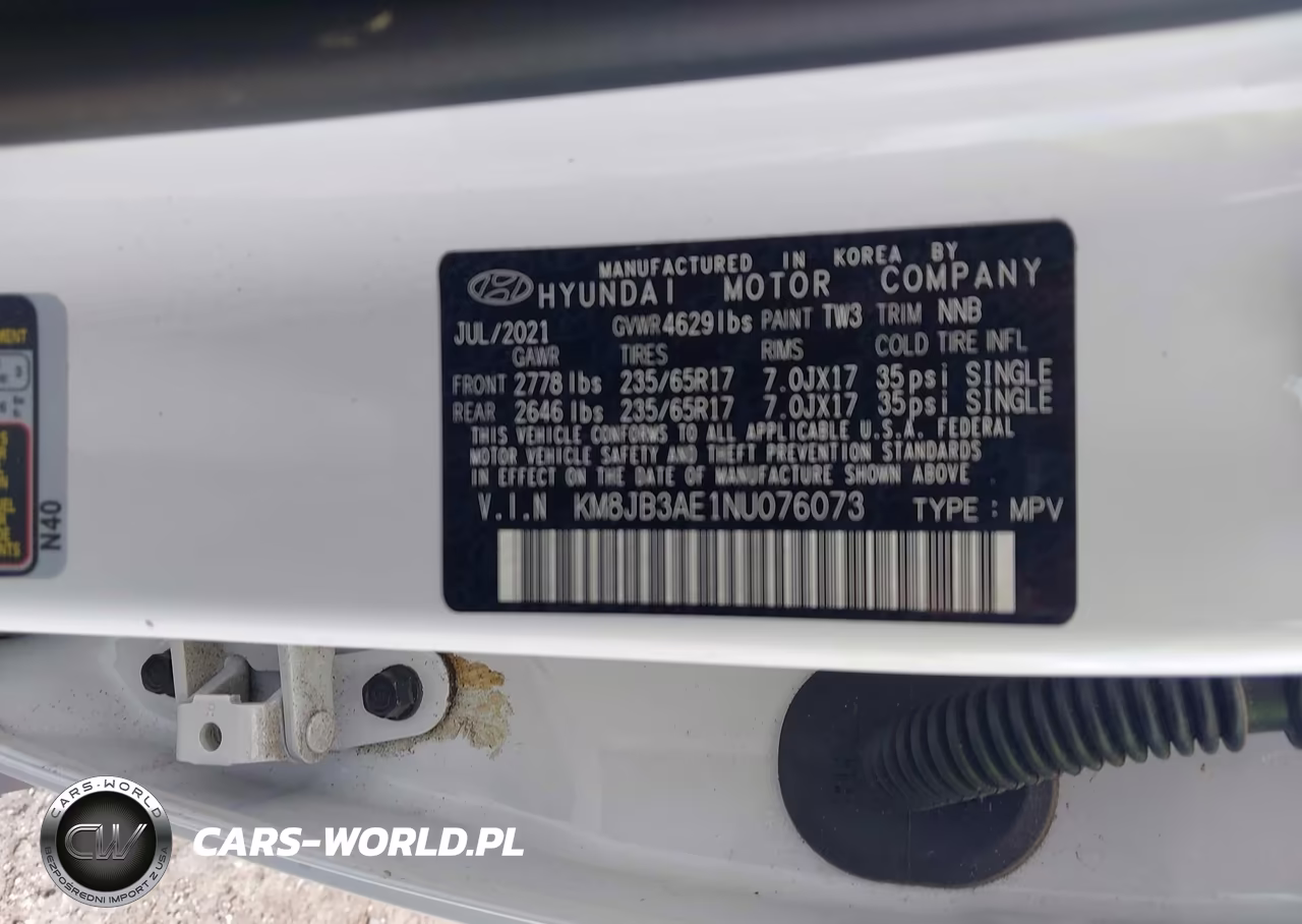 2022 Hyundai Tucson Sel VIN:KM8JB3AE1NU076073 - 9