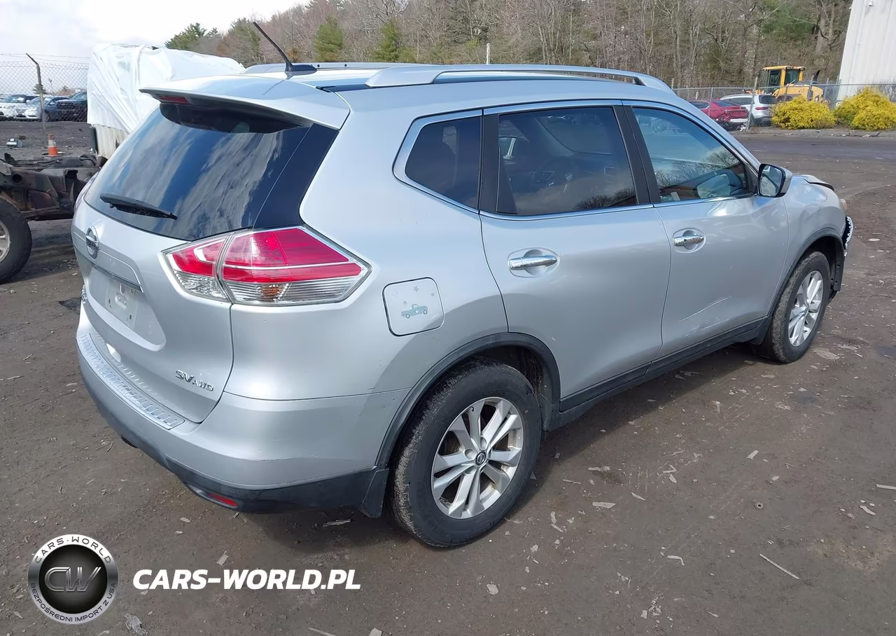 2016 Nissan Rogue Sv VIN:KNMAT2MV3GP625975 - 4