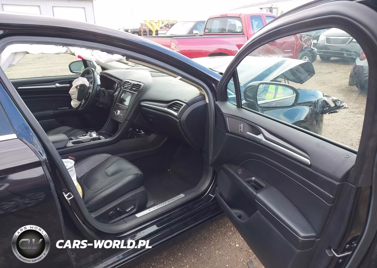 2017 Ford Fusion Titanium VIN:3FA6P0K96HR402771 - 5