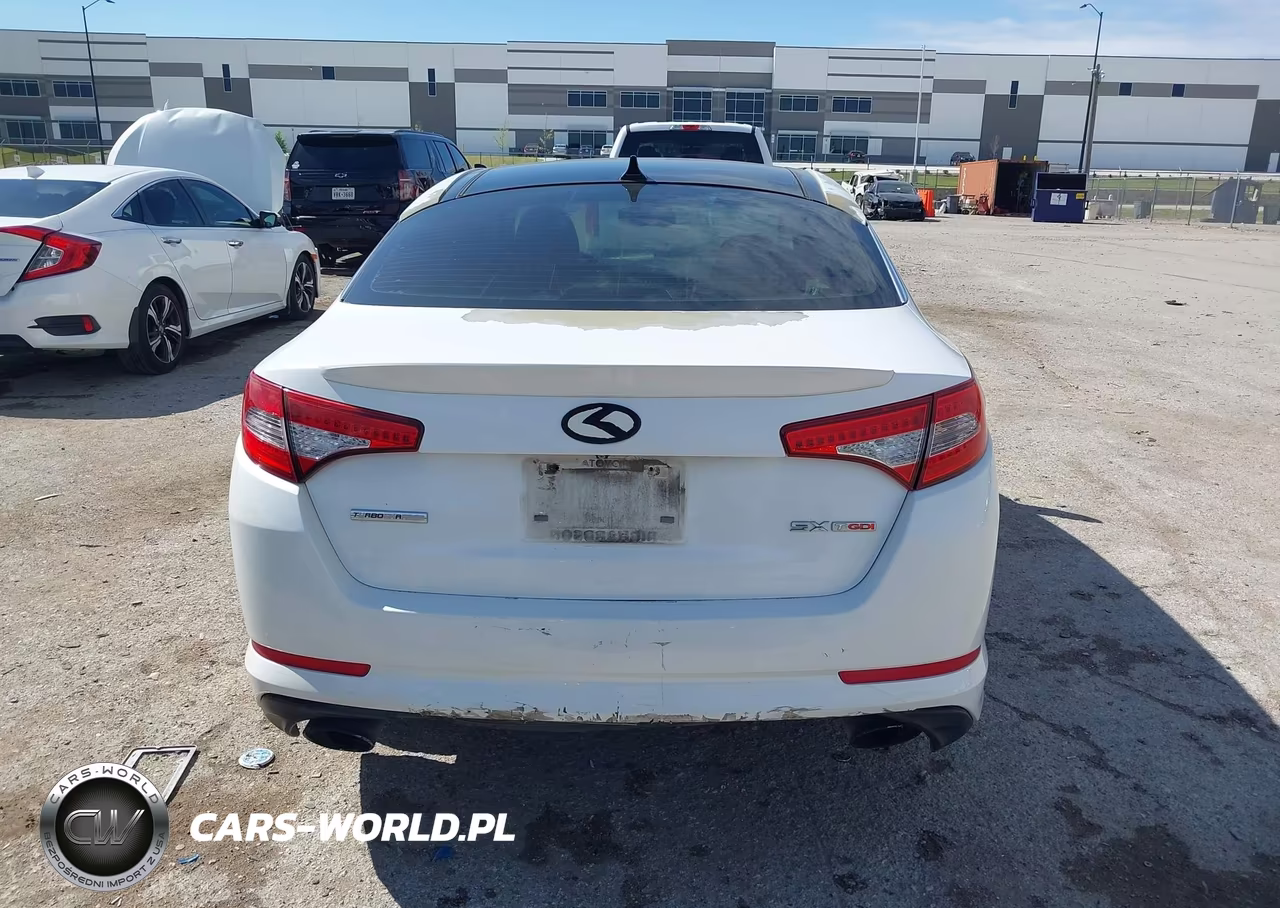 2012 Kia Optima Sx VIN:5XXGR4A68CG079726 - 16