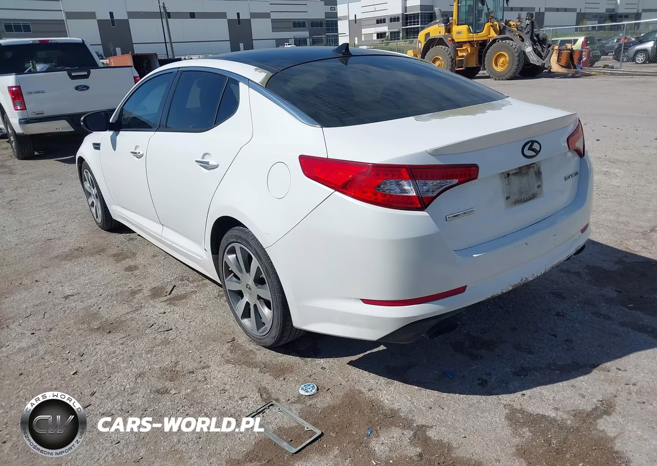 2012 Kia Optima Sx VIN:5XXGR4A68CG079726 - 3
