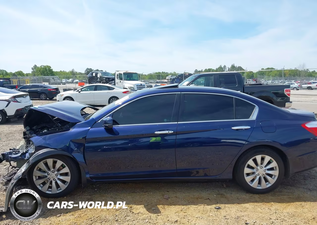 2014 Honda Accord Ex-L V-6 VIN:1HGCR3F8XEA018980 - 14