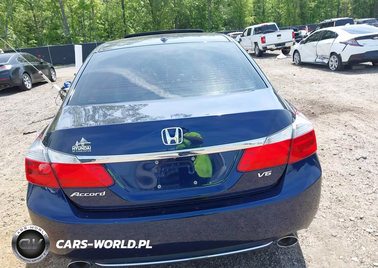 2014 Honda Accord Ex-L V-6 VIN:1HGCR3F8XEA018980 - 16