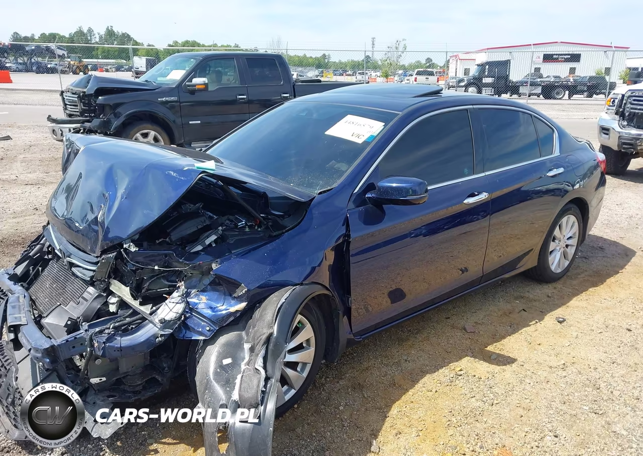 2014 Honda Accord Ex-L V-6 VIN:1HGCR3F8XEA018980 - 2
