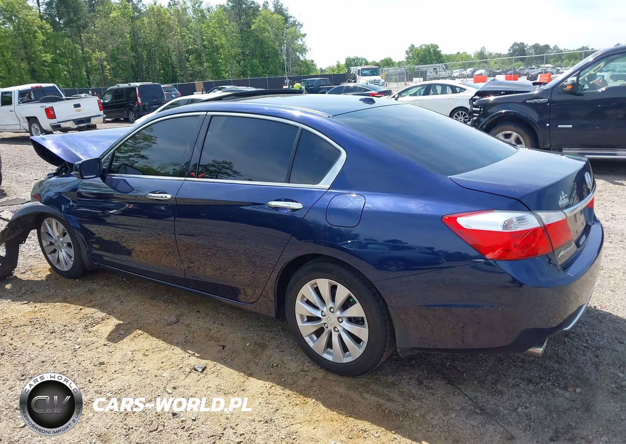 2014 Honda Accord Ex-L V-6 VIN:1HGCR3F8XEA018980 - 3