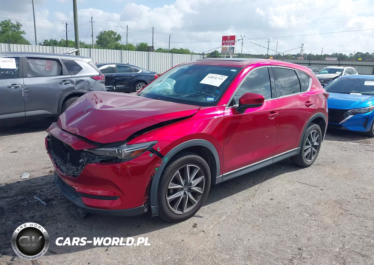 2018 Mazda Cx-5 Grand Touring VIN:JM3KFADM9J0426708 - 2