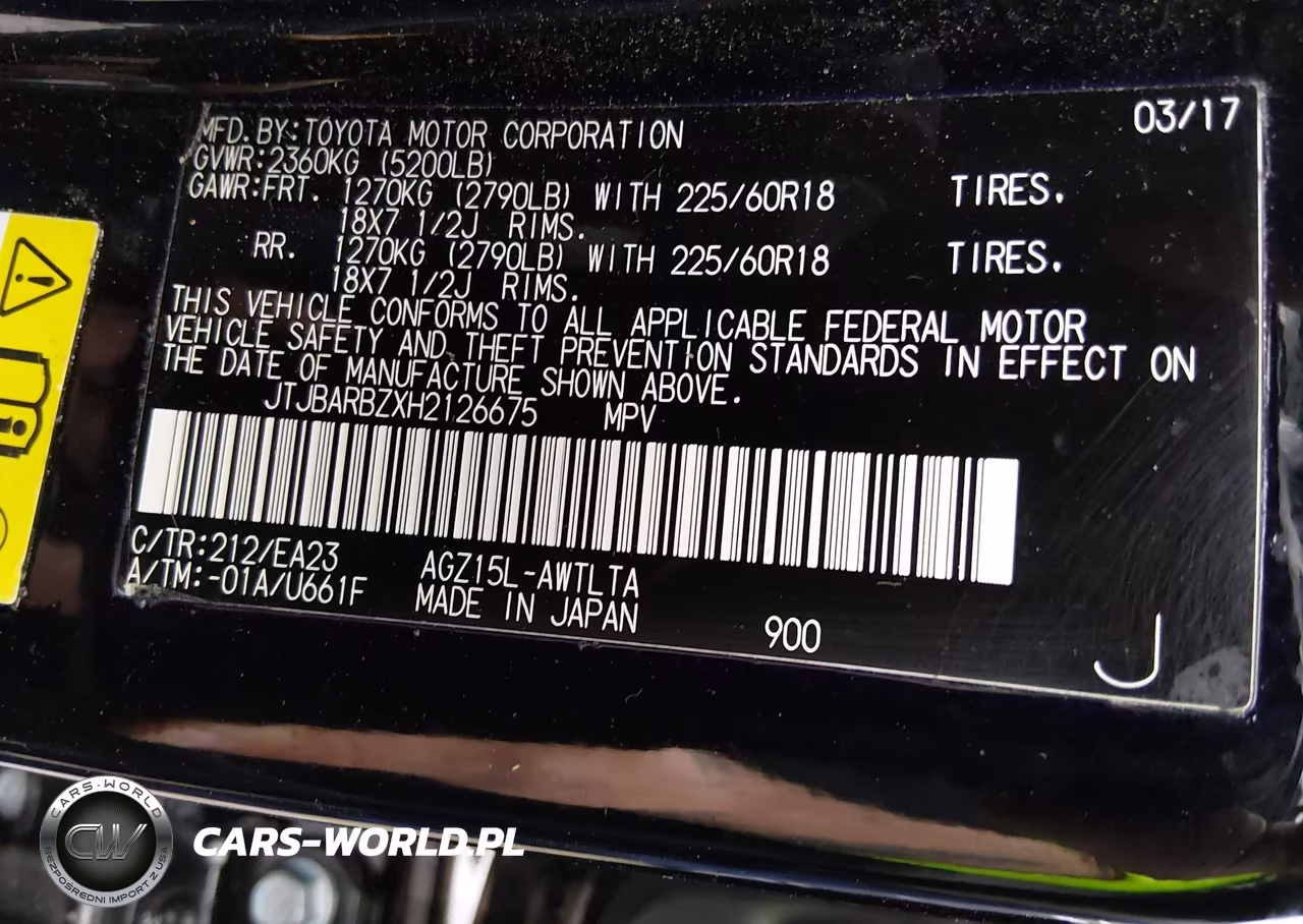 2017 Lexus Nx 200T VIN:JTJBARBZXH2126675 - 9