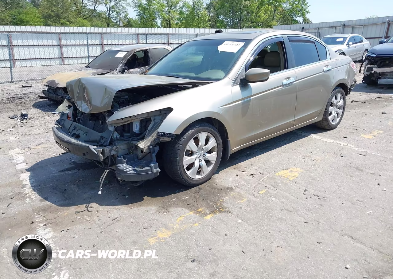 2008 Honda Accord 3.5 Ex-L VIN:1HGCP368X8A079854 - 2
