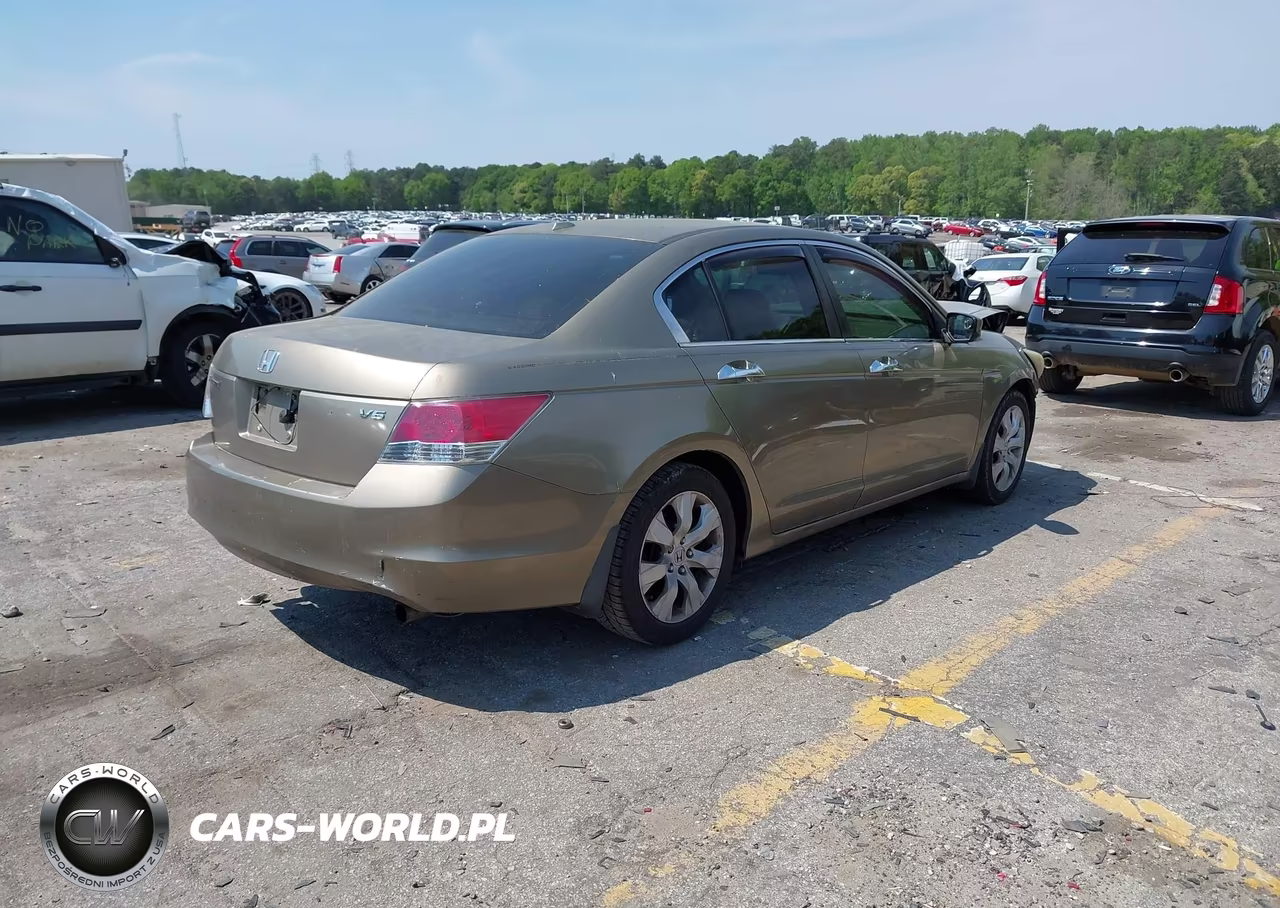 2008 Honda Accord 3.5 Ex-L VIN:1HGCP368X8A079854 - 4
