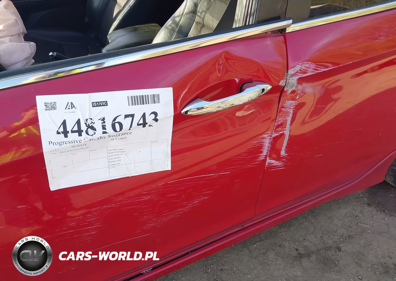 2016 Honda Accord Sport VIN:1HGCR2F55GA166568 - 6