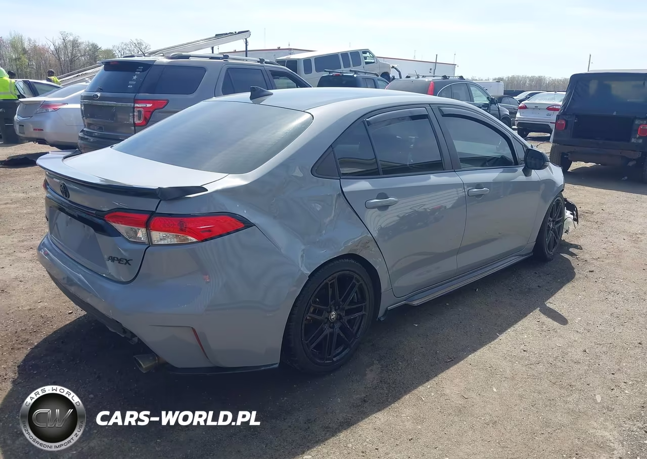 2021 Toyota Corolla Se Apex Edition VIN:5YFS4MCE1MP090170 - 4