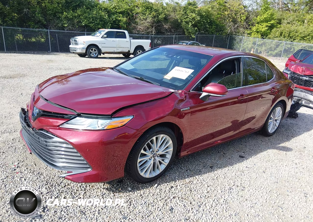 2018 Toyota Camry Hybrid Xle VIN:4T1B21HK7JU506168 - 2