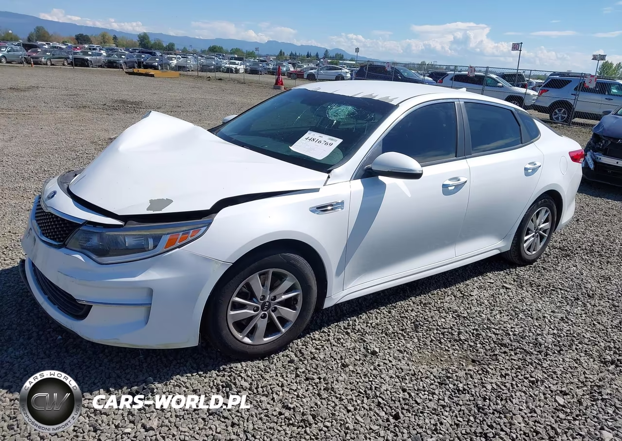 2016 Kia Optima Lx VIN:5XXGT4L37GG018636 - 2