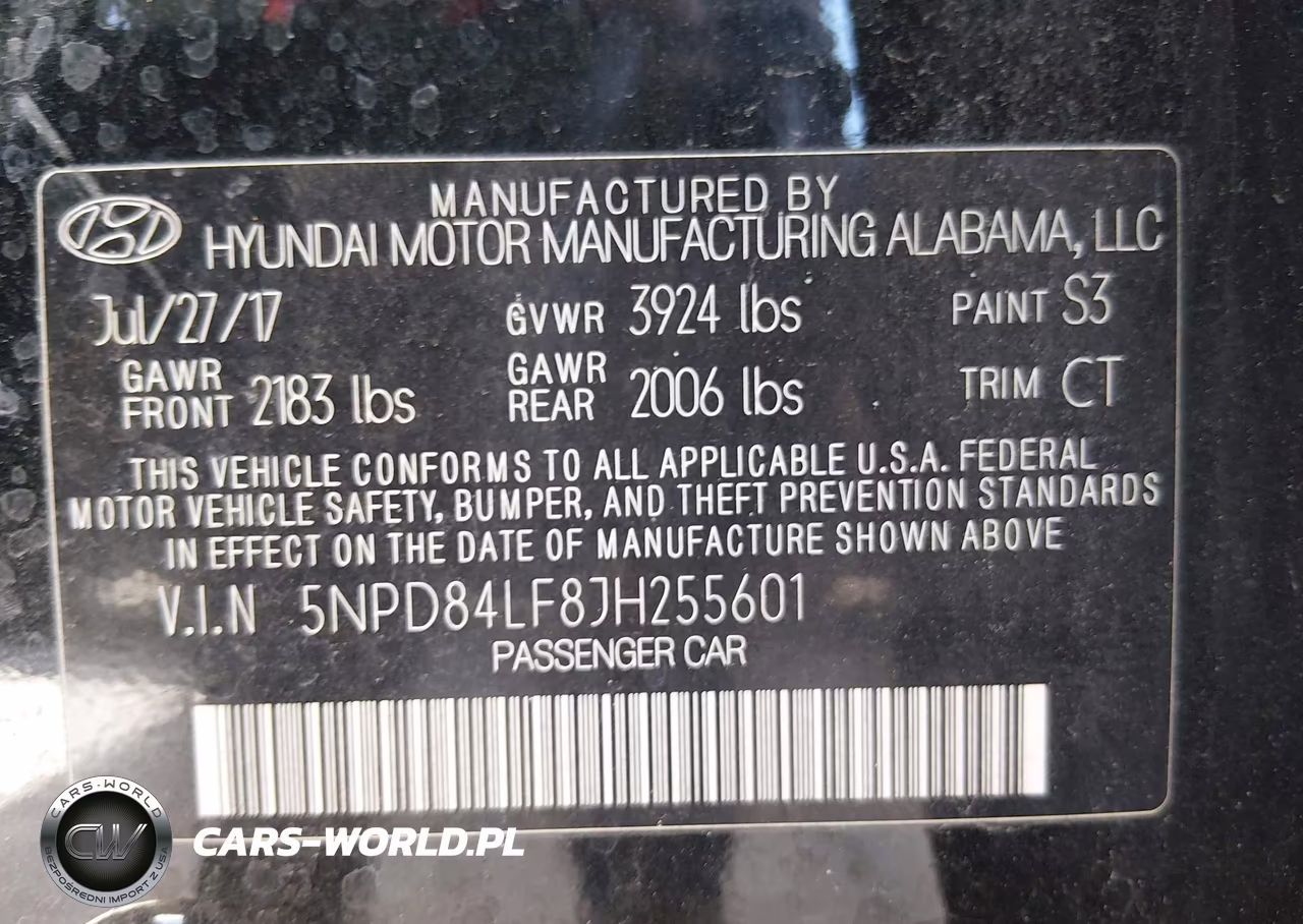 2018 Hyundai Elantra Sel VIN:5NPD84LF8JH255601 - 9