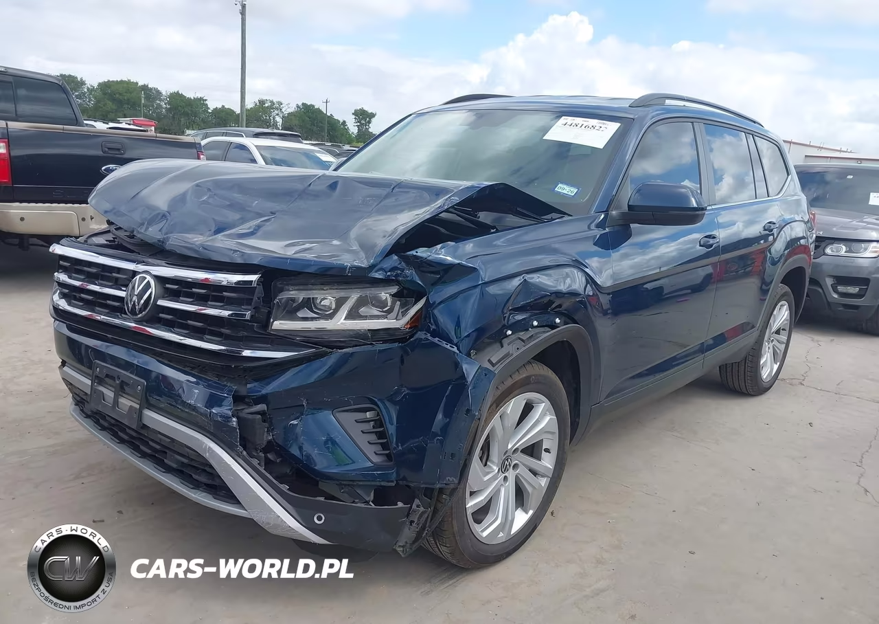 2021 Volkswagen Atlas 3.6L V6 Se W-Technology VIN:1V2WR2CA3MC554278 - 2