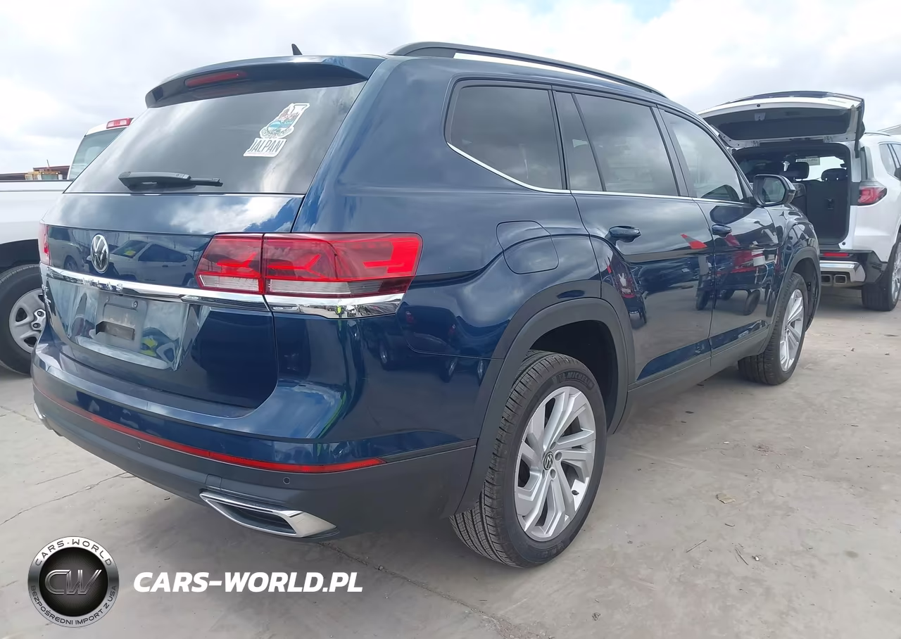 2021 Volkswagen Atlas 3.6L V6 Se W-Technology VIN:1V2WR2CA3MC554278 - 4