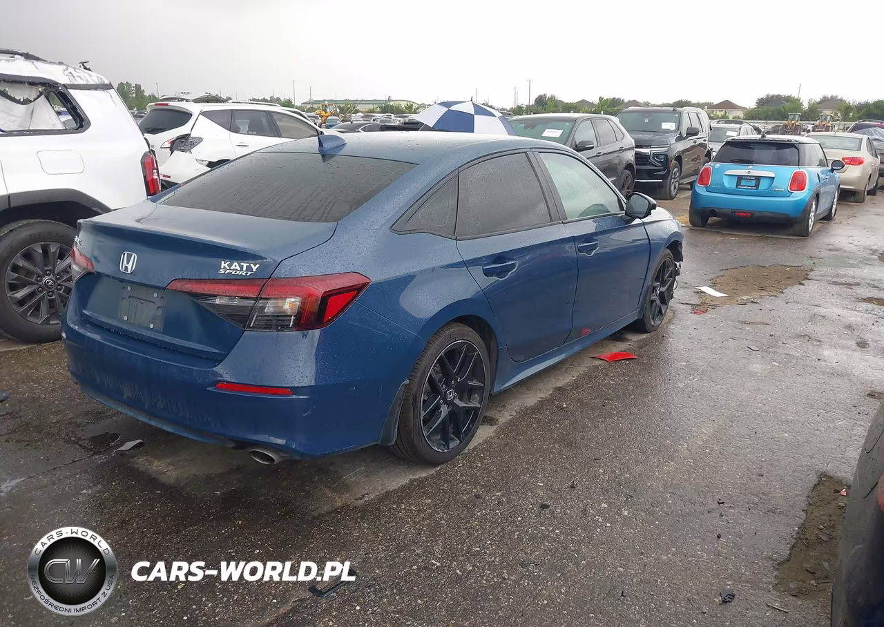 2025 Honda Civic Sport VIN:2HGFE2F53SH505735 - 4