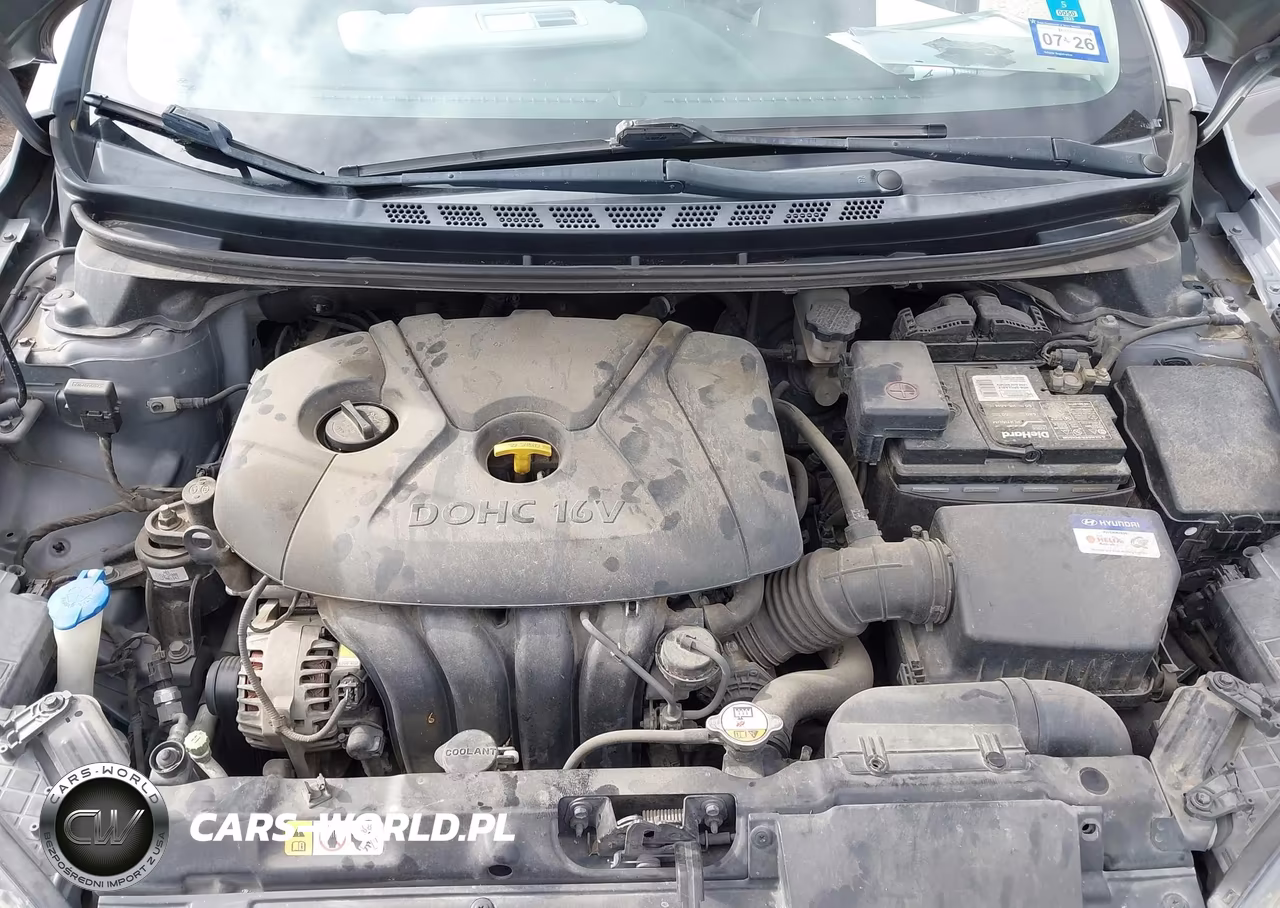 2012 Hyundai Elantra Gls (Ulsan Plant) VIN:KMHDH4AE1CU267202 - 10