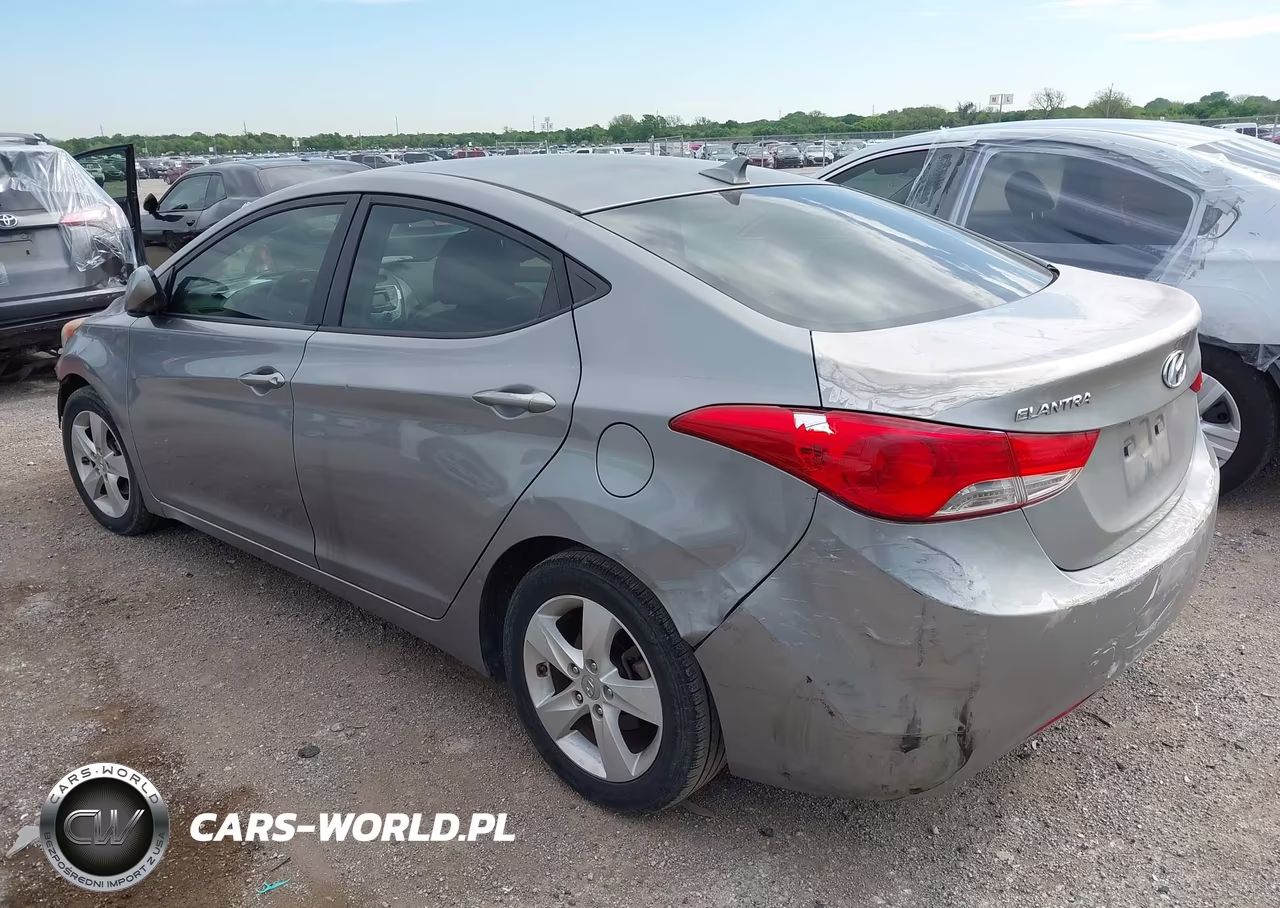 2012 Hyundai Elantra Gls (Ulsan Plant) VIN:KMHDH4AE1CU267202 - 3