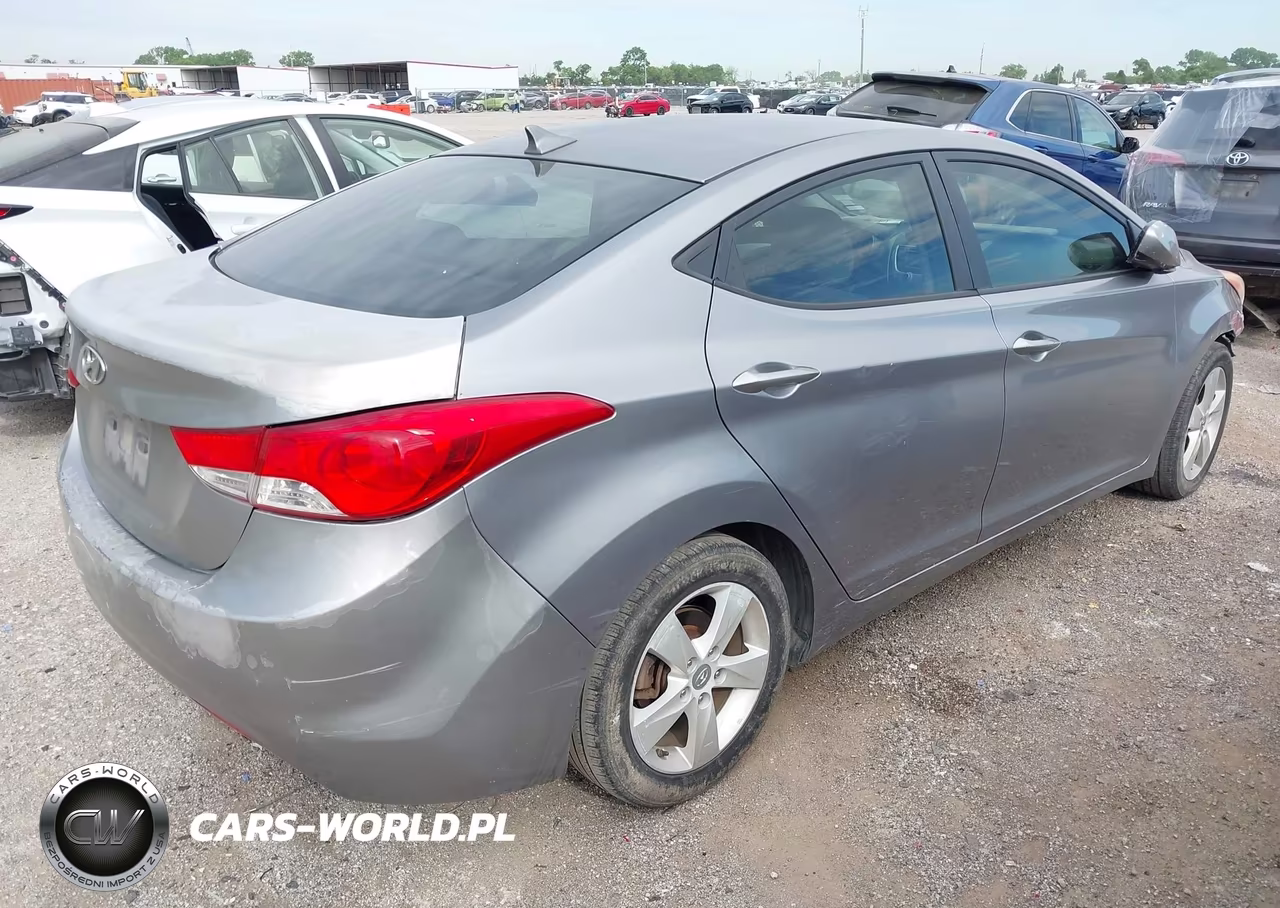 2012 Hyundai Elantra Gls (Ulsan Plant) VIN:KMHDH4AE1CU267202 - 4