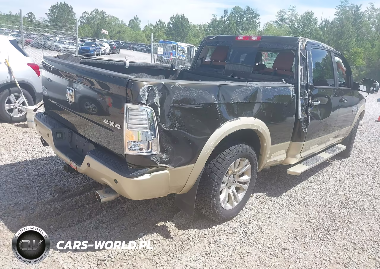 2013 Ram 1500 Laramie Longhorn Edition VIN:1C6RR7WT1DS679155 - 4