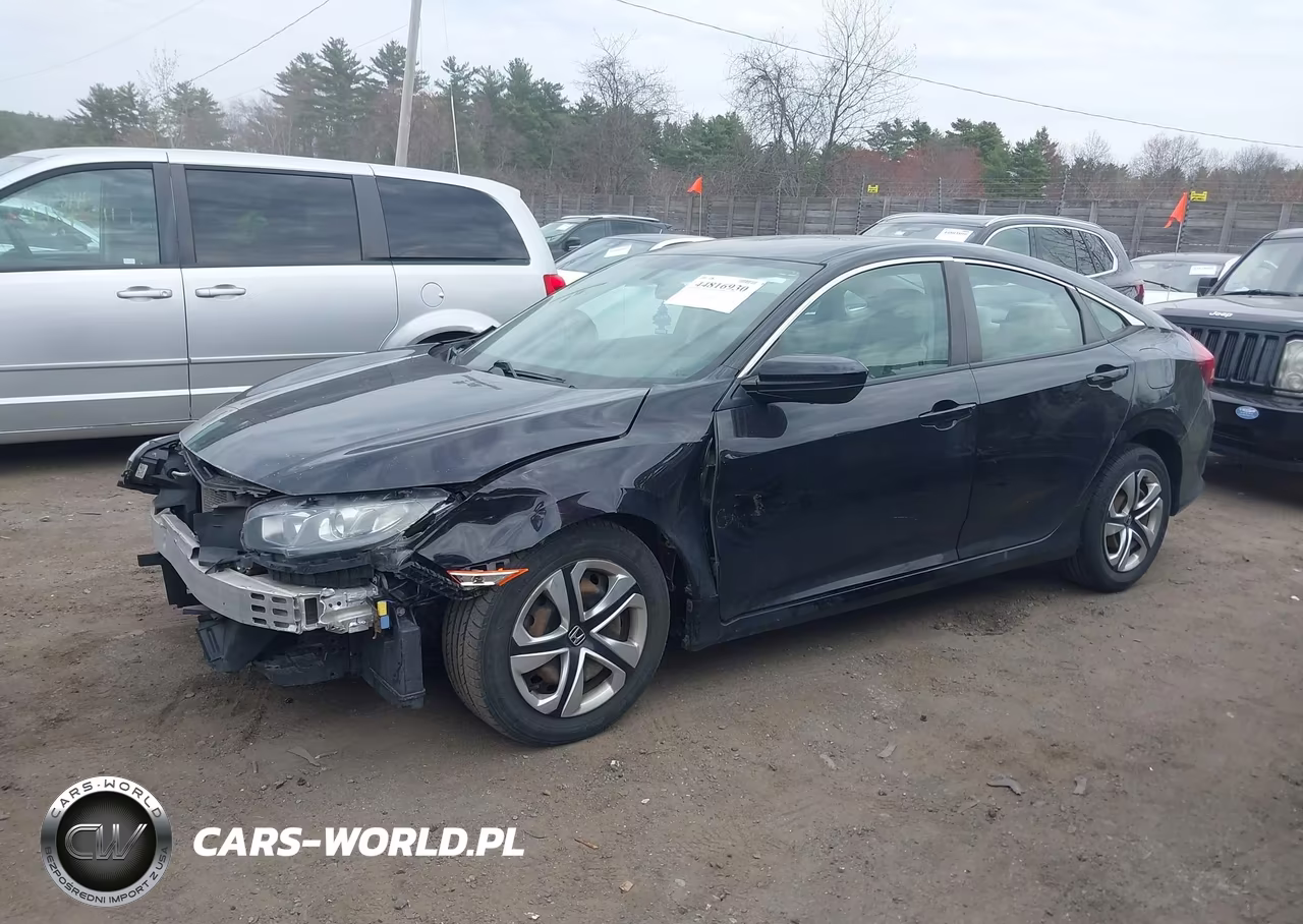 2018 Honda Civic Lx VIN:2HGFC2F56JH553007 - 15