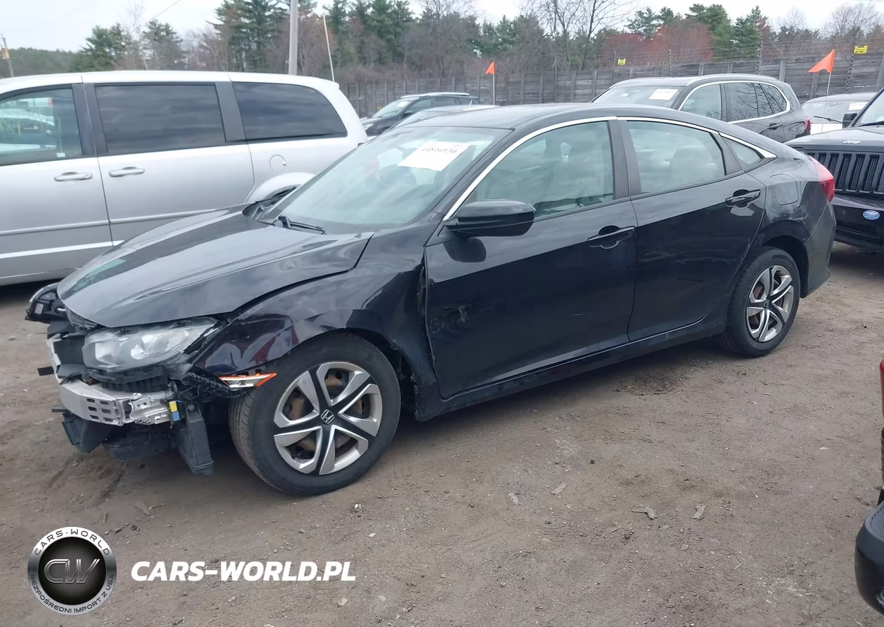 2018 Honda Civic Lx VIN:2HGFC2F56JH553007 - 2