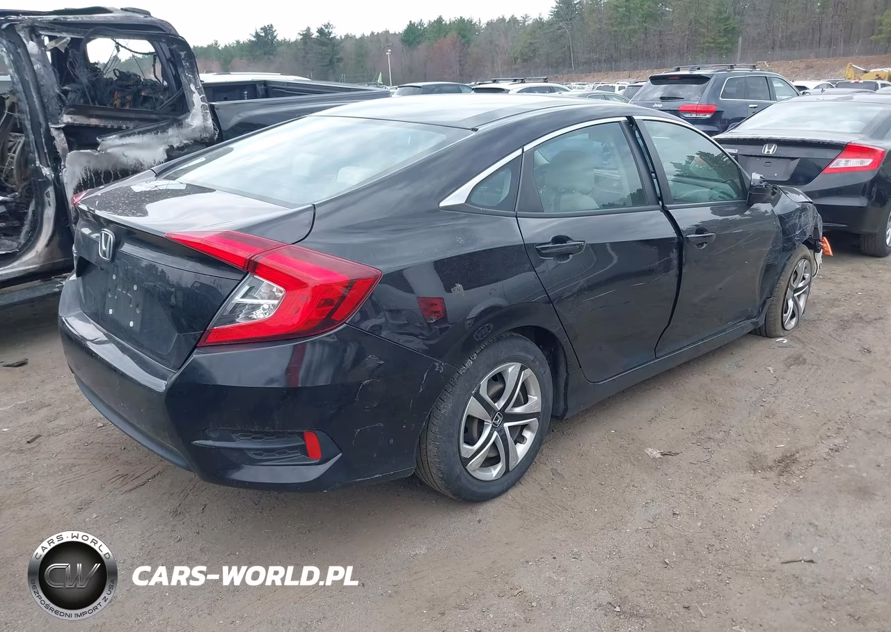 2018 Honda Civic Lx VIN:2HGFC2F56JH553007 - 4