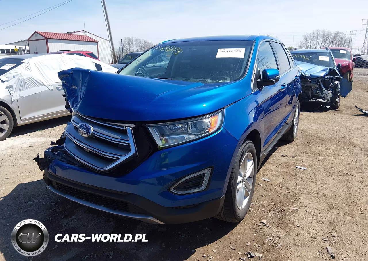 2018 Ford Edge Sel VIN:2FMPK4J92JBB62334 - 2