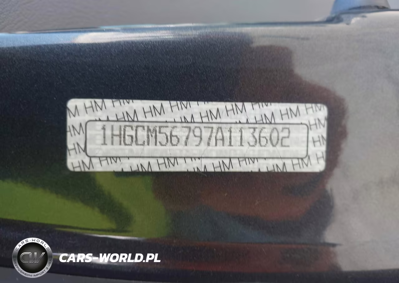 2007 Honda Accord 2.4 Ex VIN:1HGCM56797A113602 - 9
