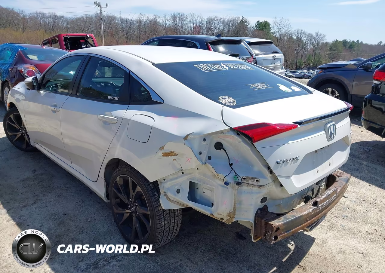 2019 Honda Civic Sport VIN:2HGFC2E88KH511161 - 3