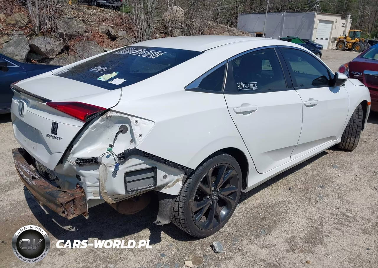 2019 Honda Civic Sport VIN:2HGFC2E88KH511161 - 4