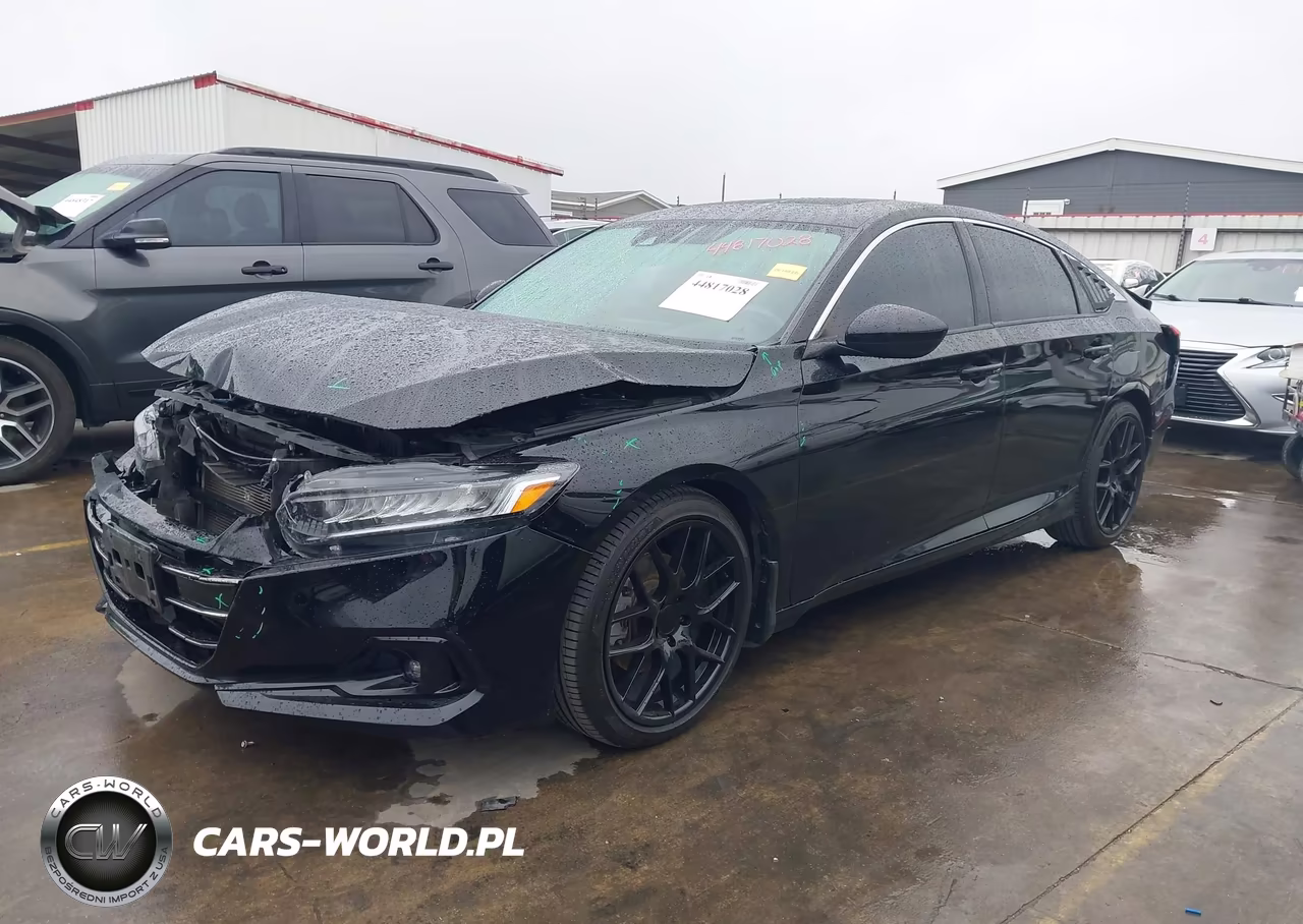 2022 Honda Accord Sport 2.0T VIN:1HGCV2F31NA017839 - 2