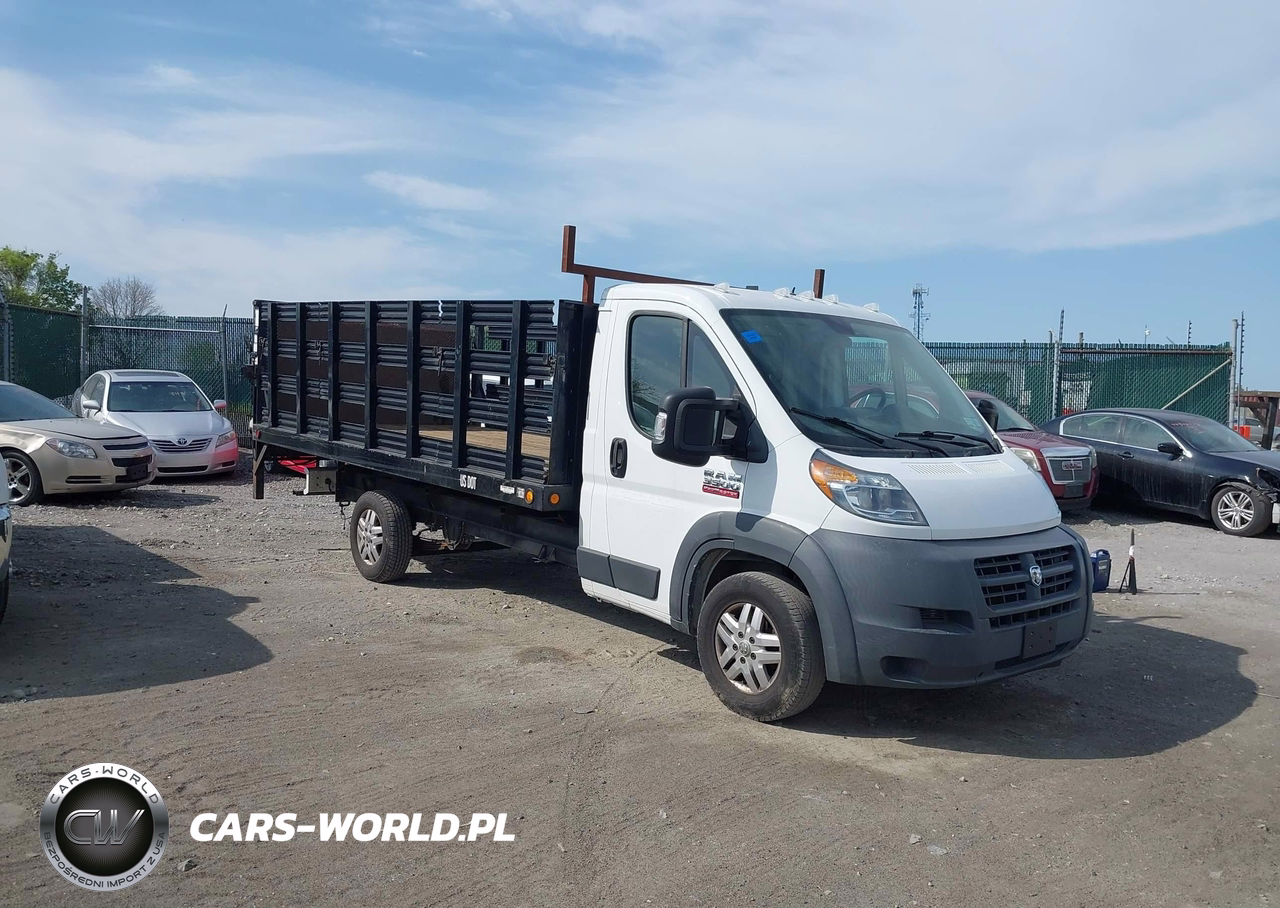 2015 Ram Promaster 3500 Cab Low Roof