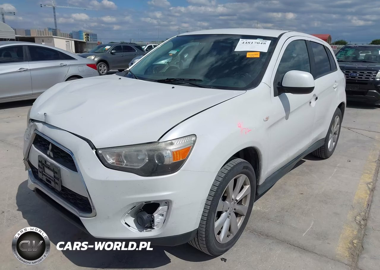 2014 Mitsubishi Outlander Sport Es VIN:4A4AP3AU6EE006228 - 2