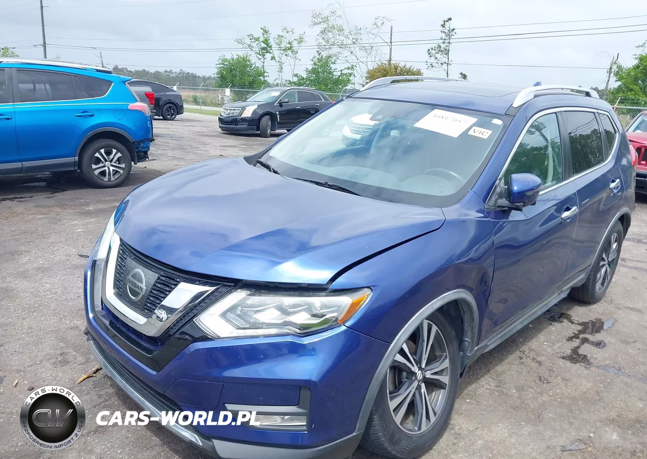 2017 Nissan Rogue Sl VIN:JN8AT2MT5HW406848 - 2