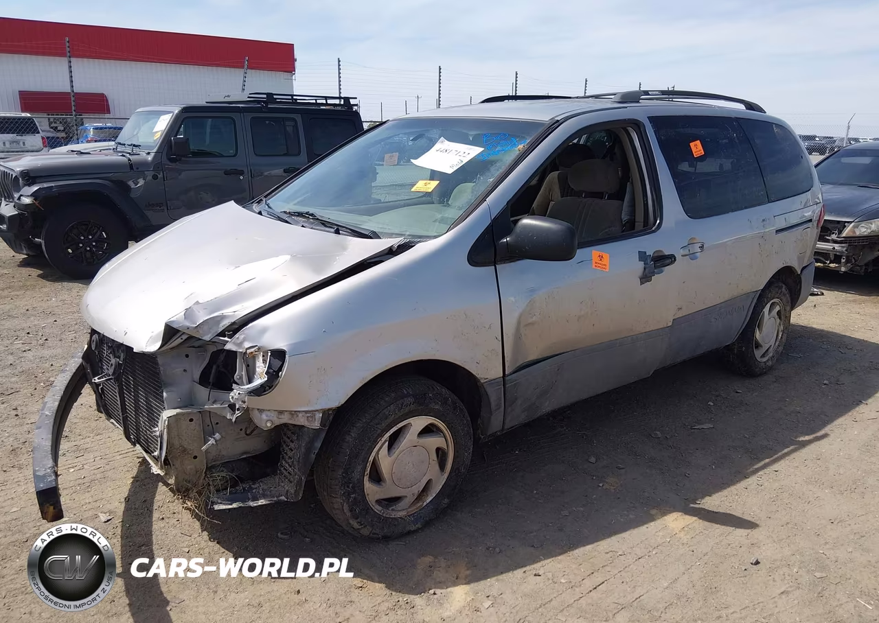 2001 Toyota Sienna Le VIN:4T3ZF13C11U392579 - 2