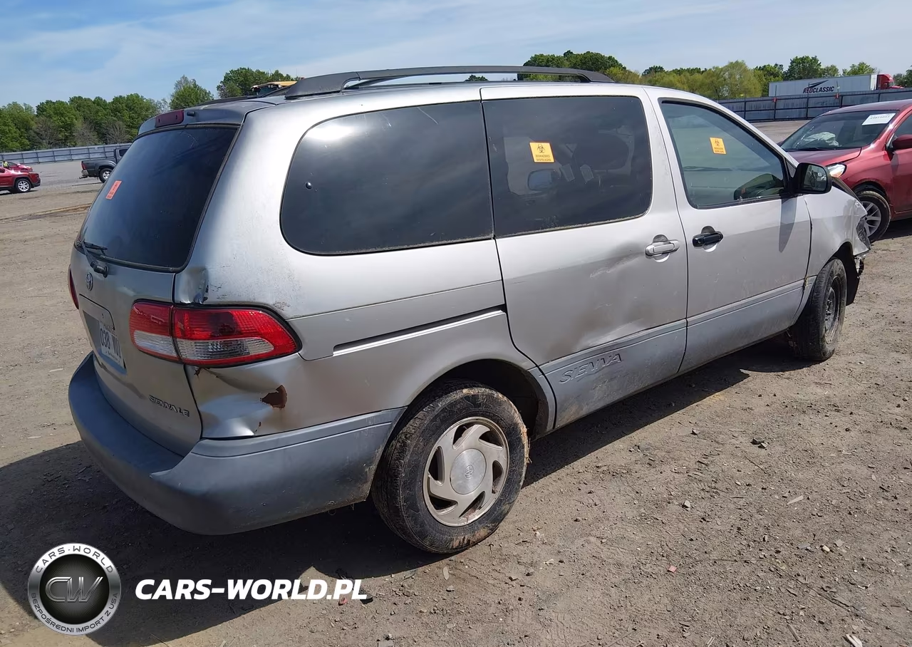 2001 Toyota Sienna Le VIN:4T3ZF13C11U392579 - 4