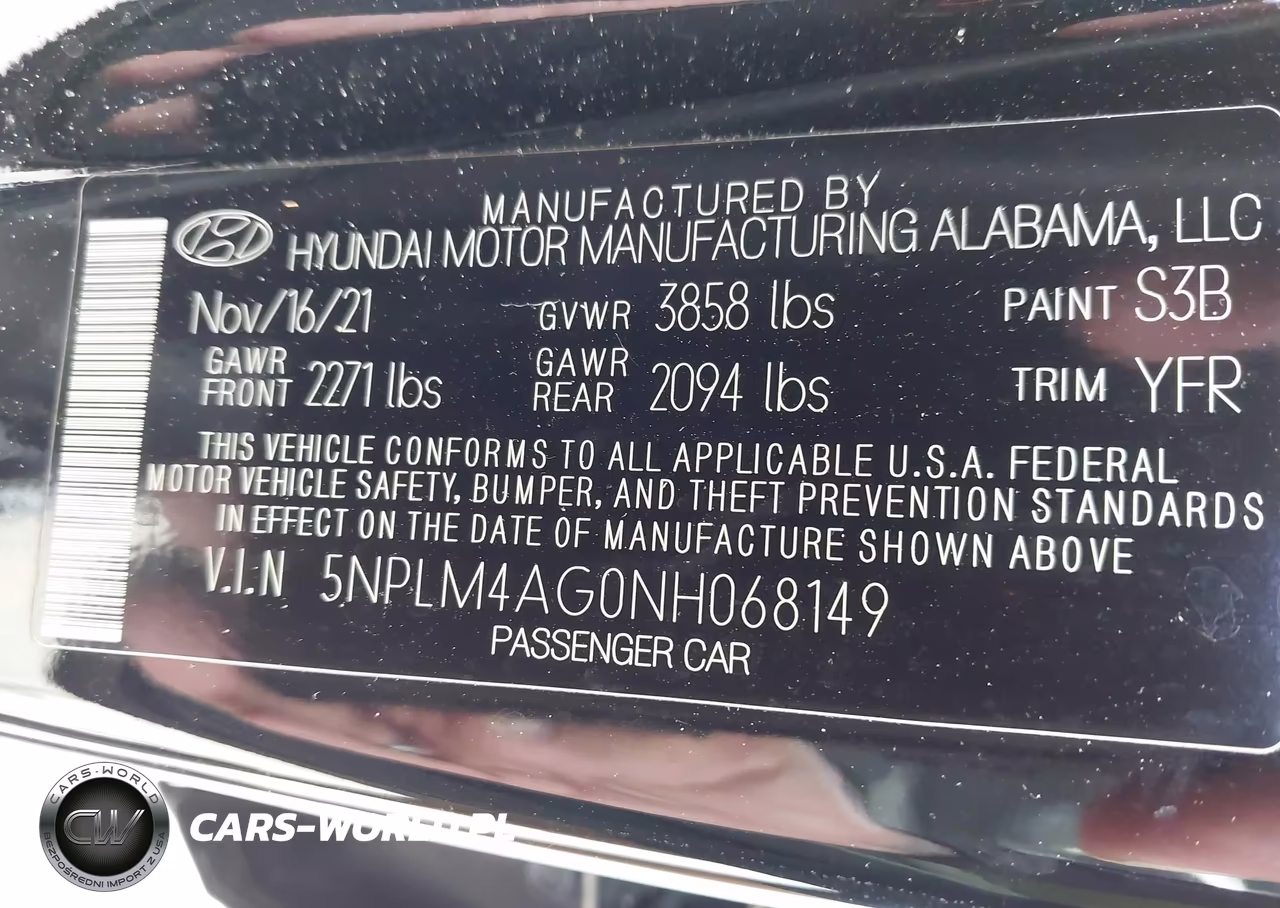 2022 Hyundai Elantra Sel VIN:5NPLM4AG0NH068149 - 9