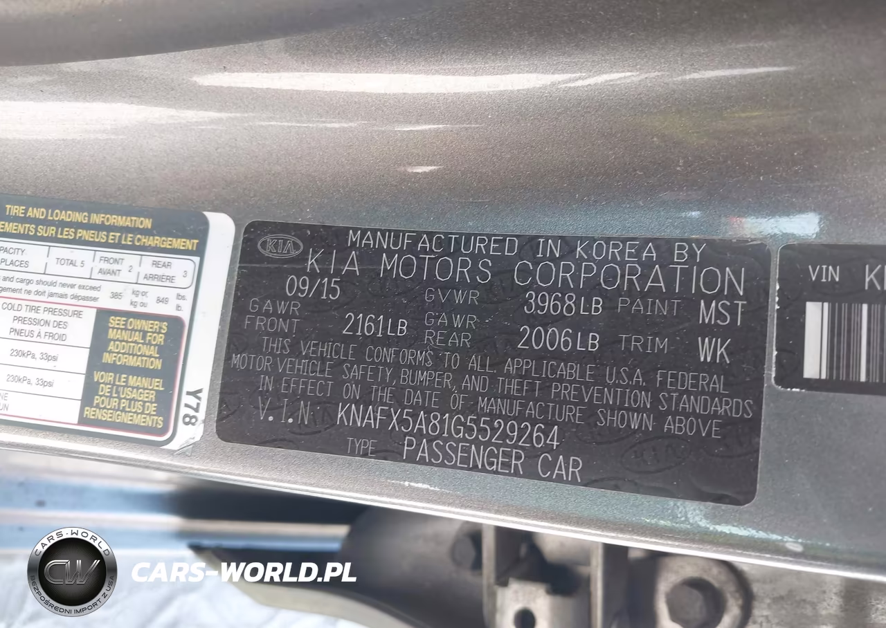 2016 Kia Forte Ex VIN:KNAFX5A81G5529264 - 9