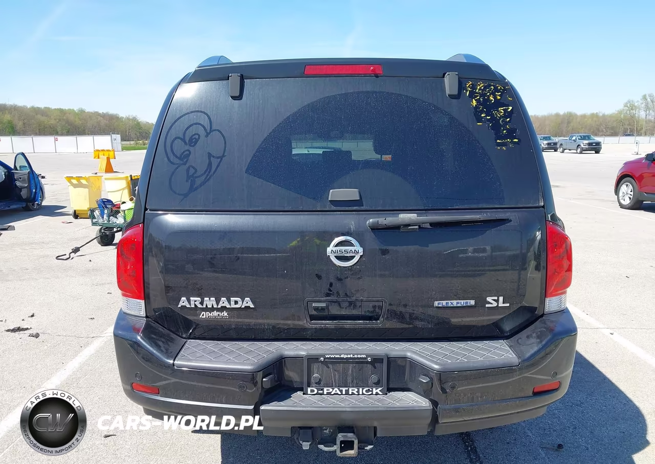 2014 Nissan Armada Sl VIN:5N1BA0NDXEN608776 - 17