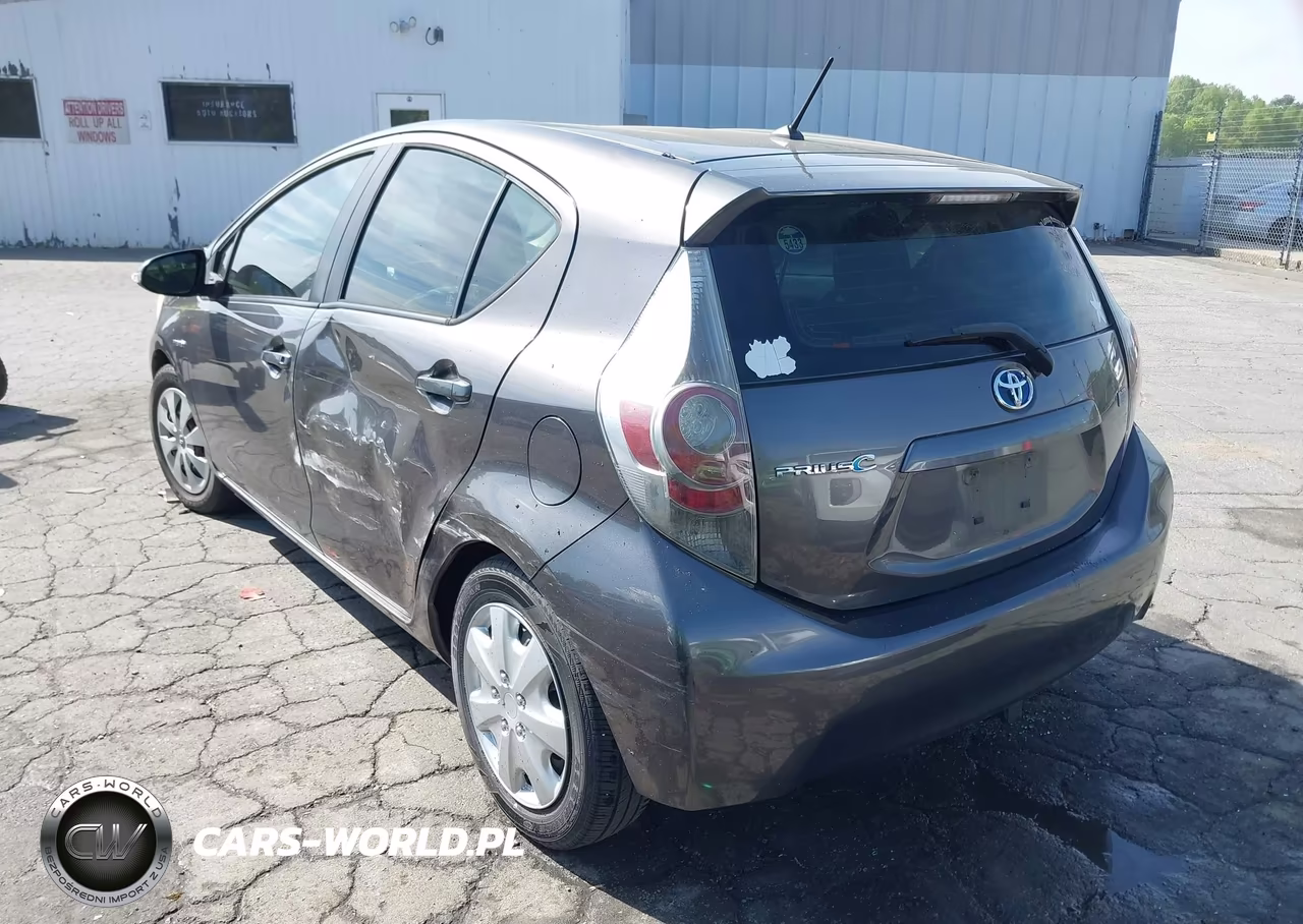 2012 Toyota Prius C Two VIN:JTDKDTB38C1524078 - 3