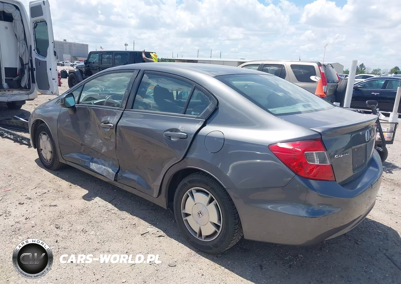 2012 Honda Civic Hf VIN:2HGFB2F65CH531501 - 3