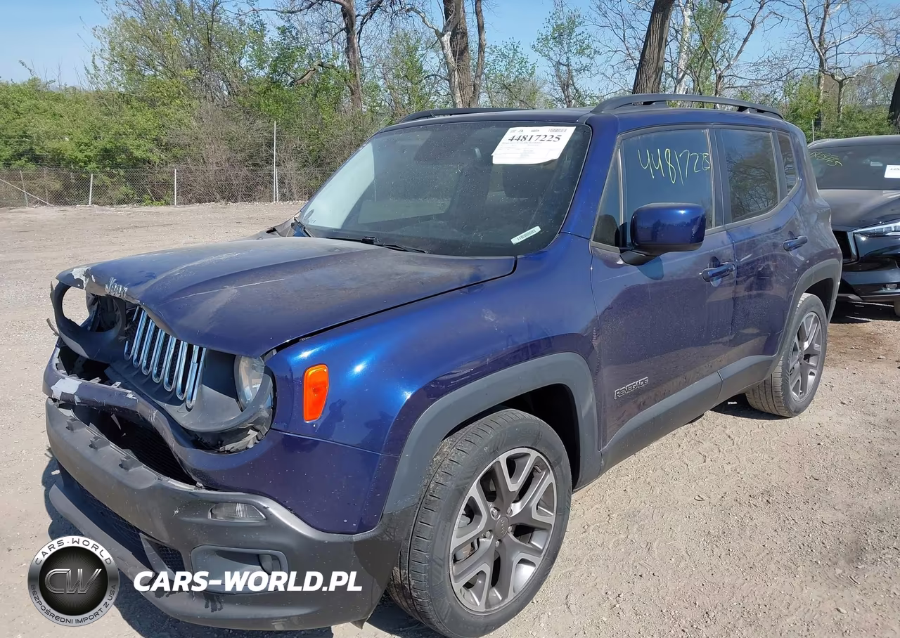 2017 Jeep Renegade Latitude Fwd VIN:ZACCJABB7HPF50252 - 2