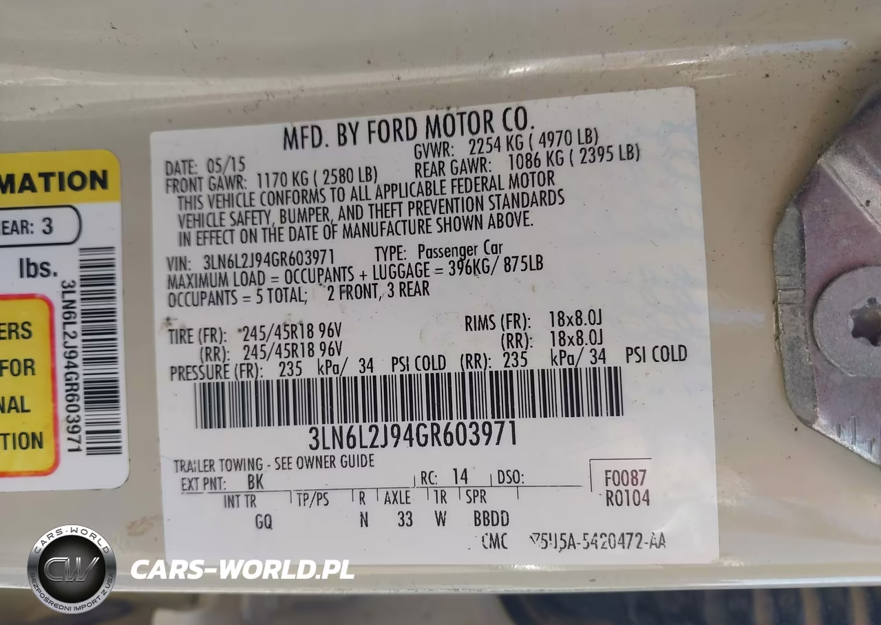 2016 Lincoln Mkz VIN:3LN6L2J94GR603971 - 9