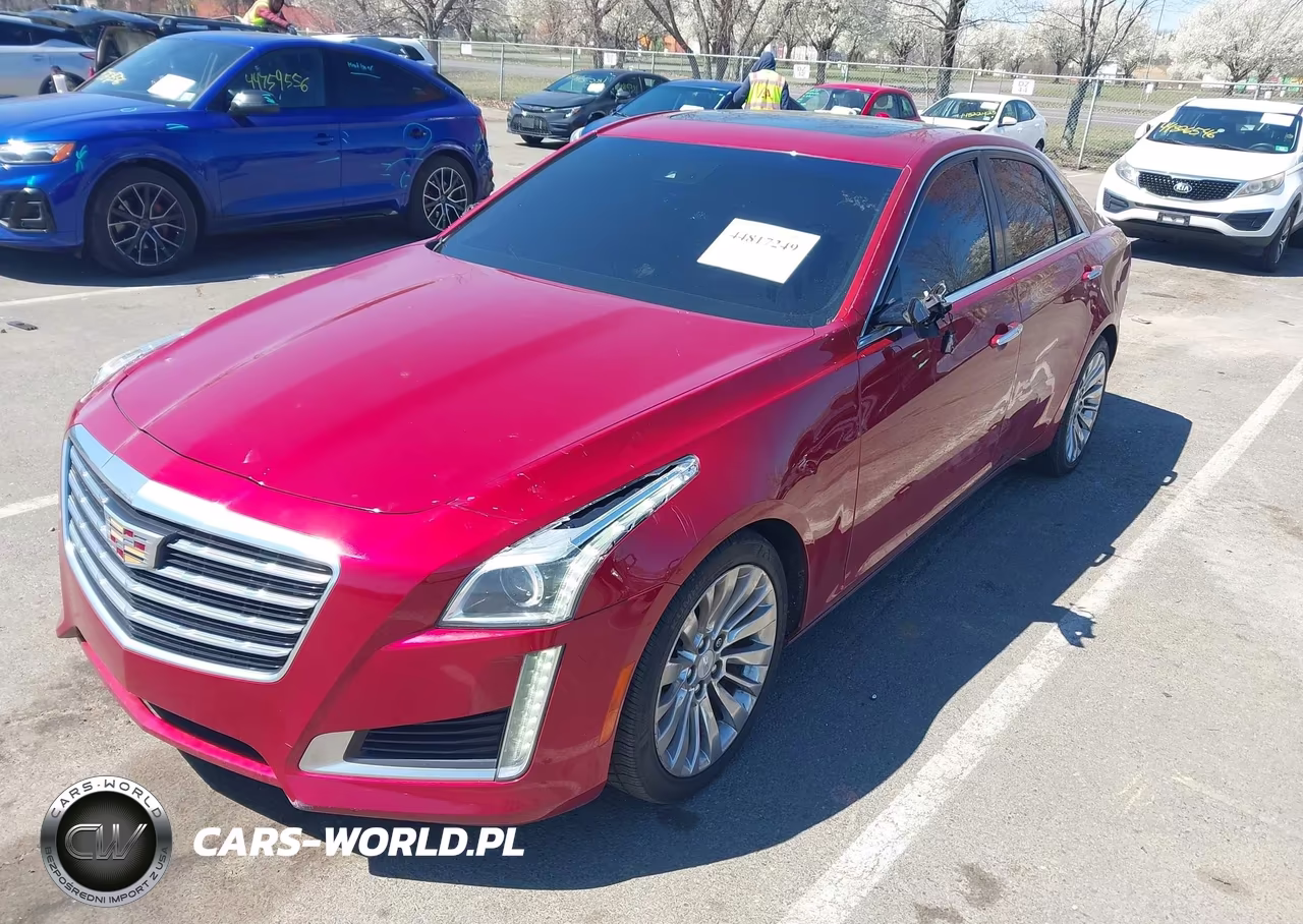 2017 Cadillac Cts Luxury VIN:1G6AR5SS5H0132112 - 2