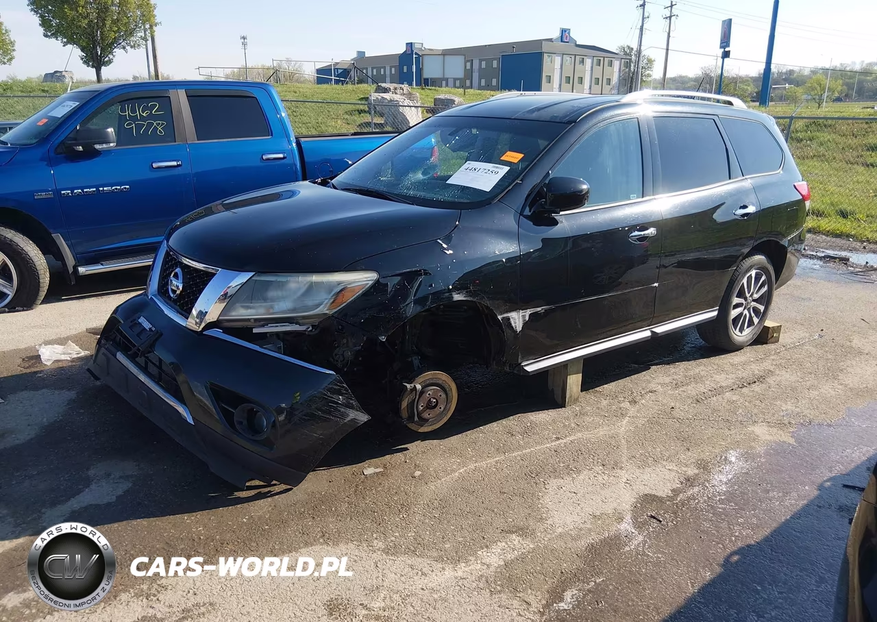 2015 Nissan Pathfinder Platinum-S-Sl-Sv VIN:5N1AR2MN8FC633246 - 2