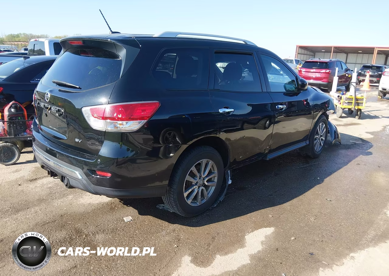 2015 Nissan Pathfinder Platinum-S-Sl-Sv VIN:5N1AR2MN8FC633246 - 4