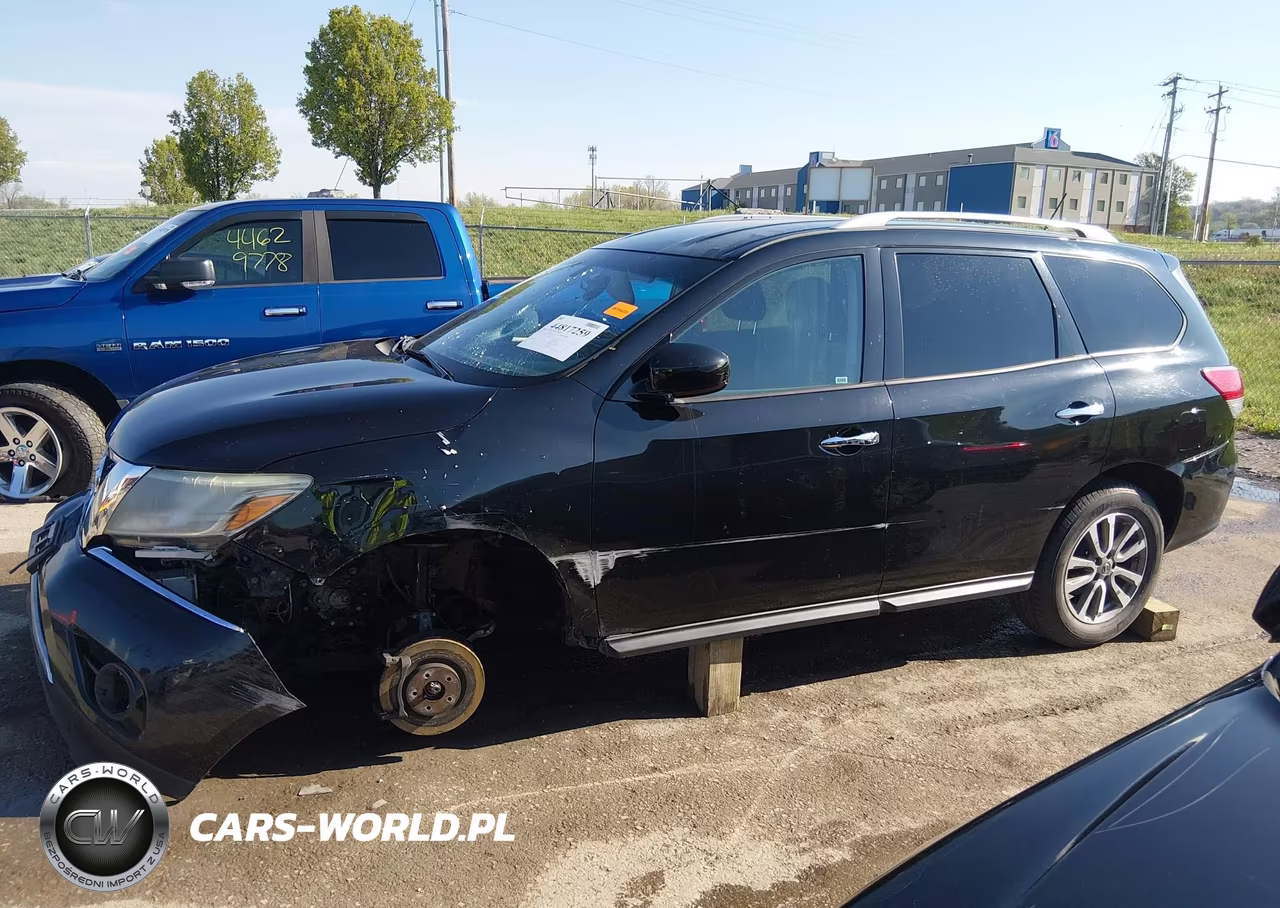 2015 Nissan Pathfinder Platinum-S-Sl-Sv VIN:5N1AR2MN8FC633246 - 6