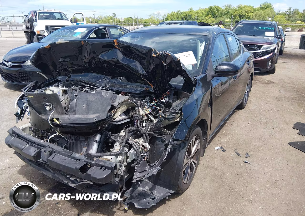 2021 Nissan Sentra Sv Xtronic Cvt VIN:3N1AB8CV4MY230370 - 2